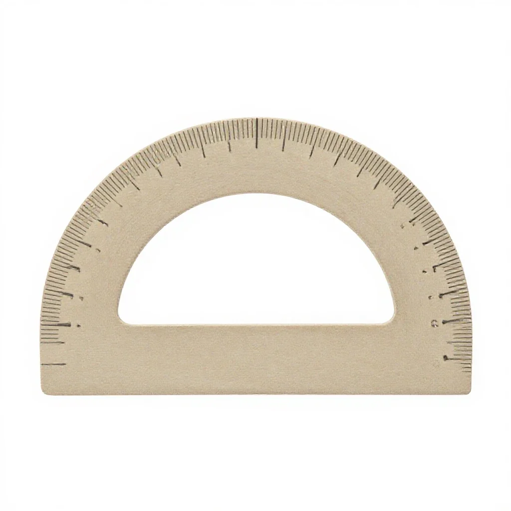 Set square isolated on a white background