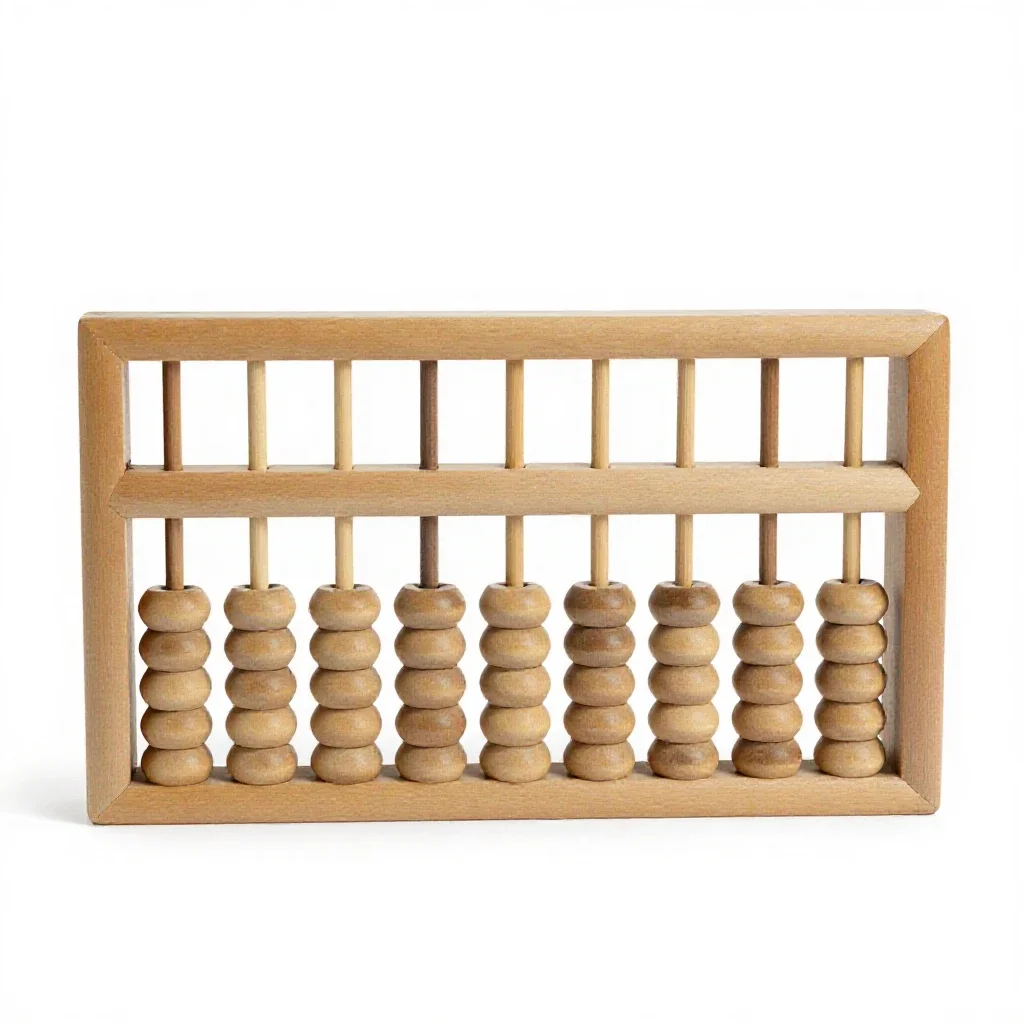 Abacus isolated on a white background