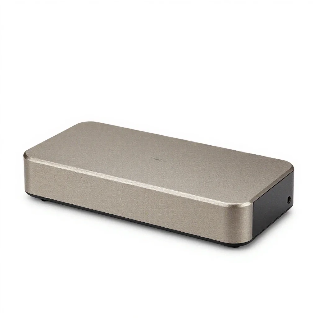 Laptop docking station isolated on a white background