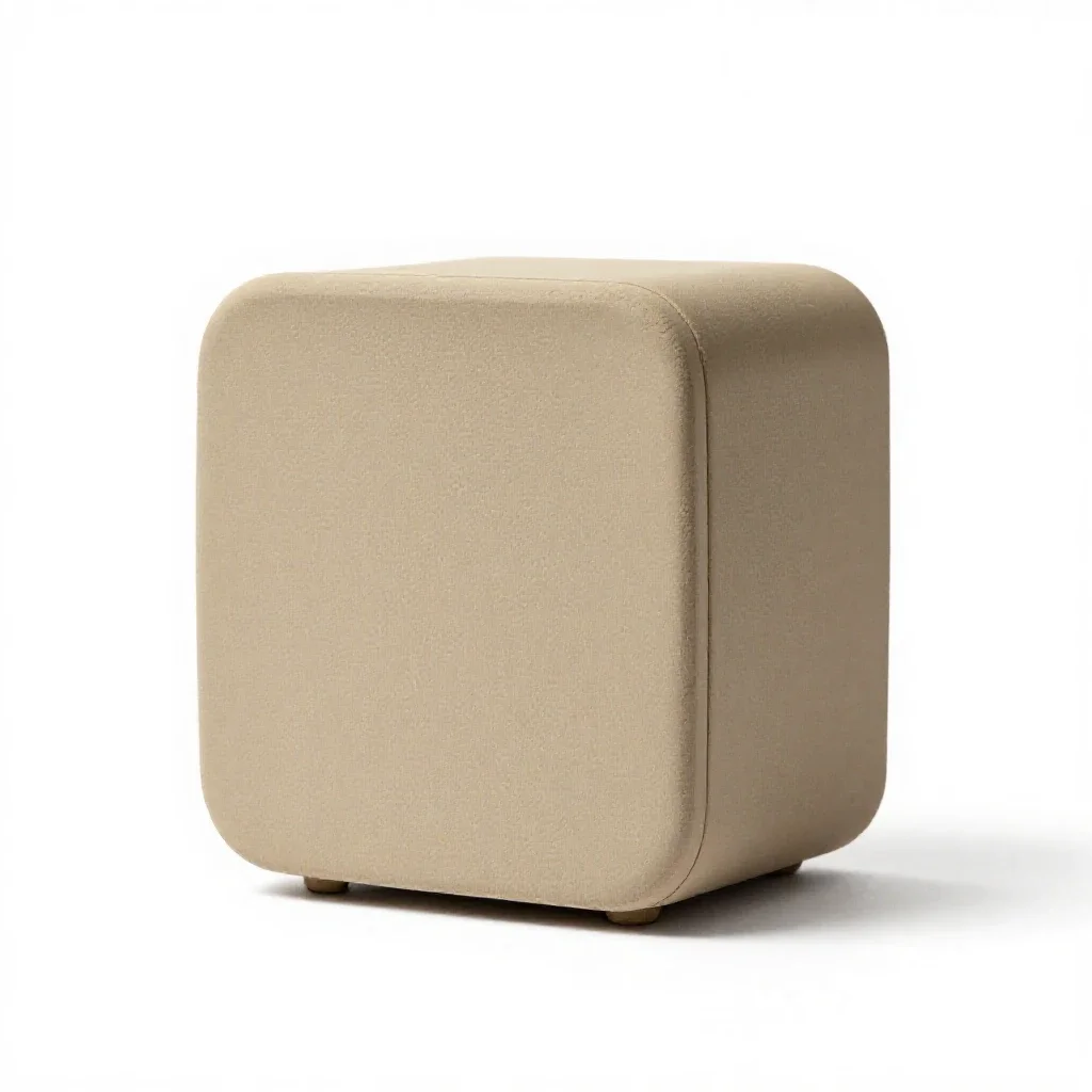 Mini desktop computer isolated on a white background