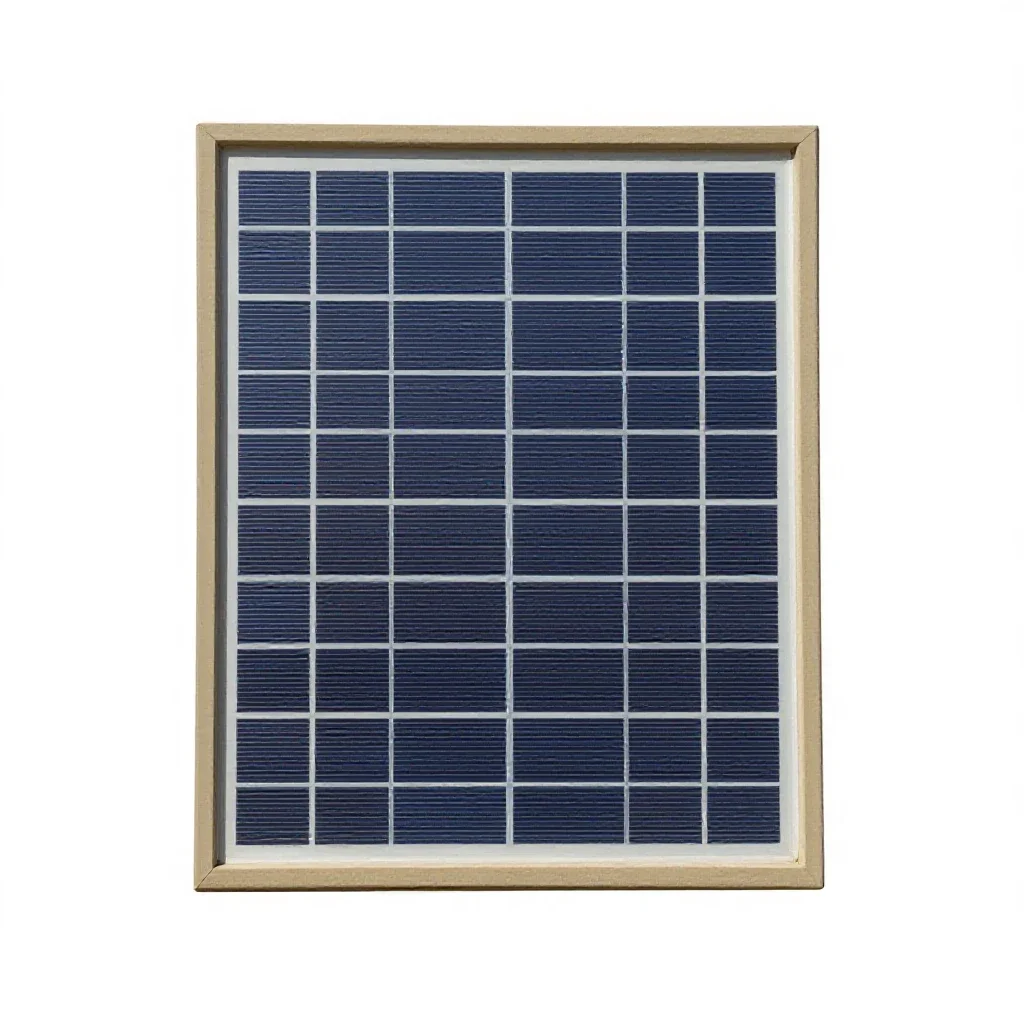 Solar charging panel isolated on a white background