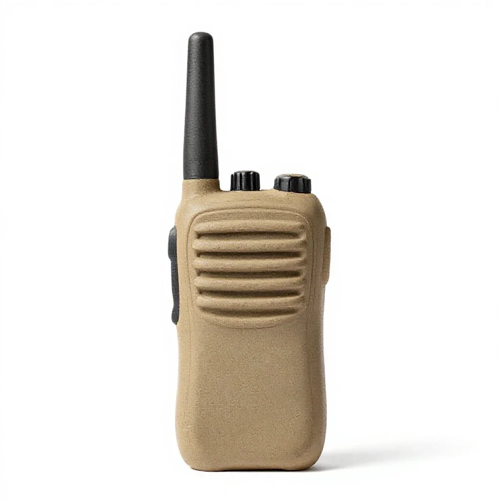 Walkie talkie isolated on a white background