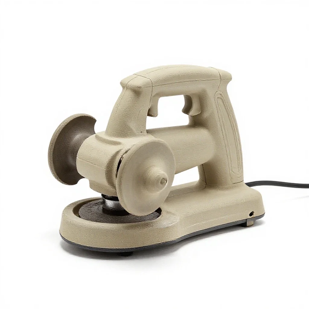 Bench grinder isolated on a white background