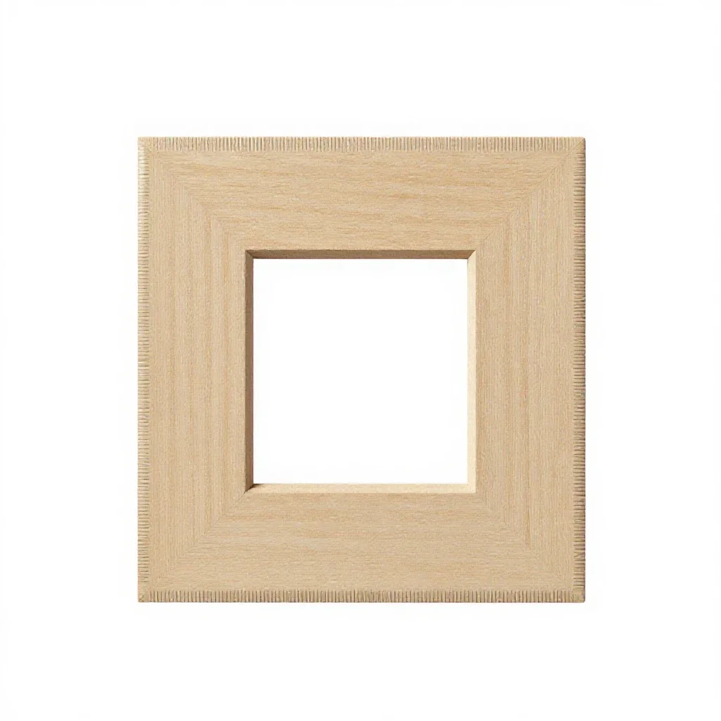 Carpenter's square isolated on a white background