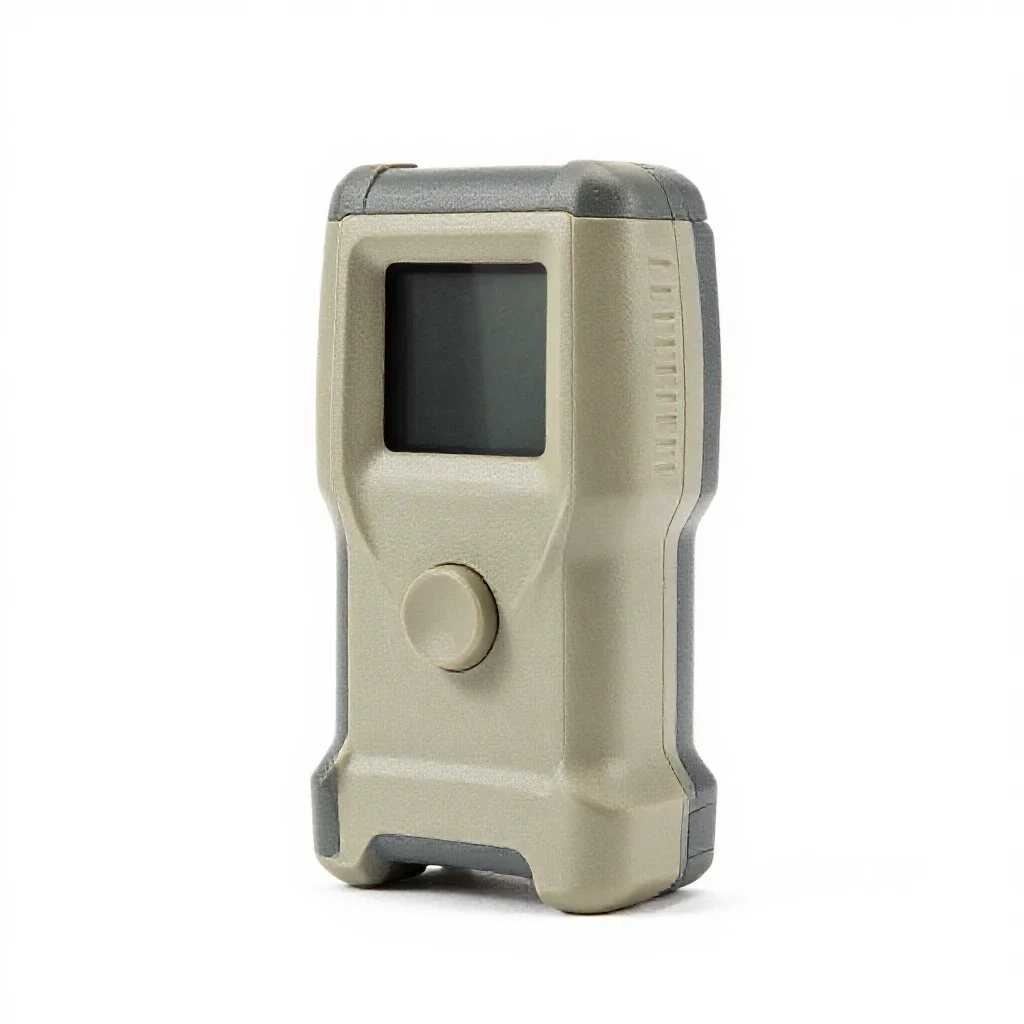 Laser distance meter isolated on a white background