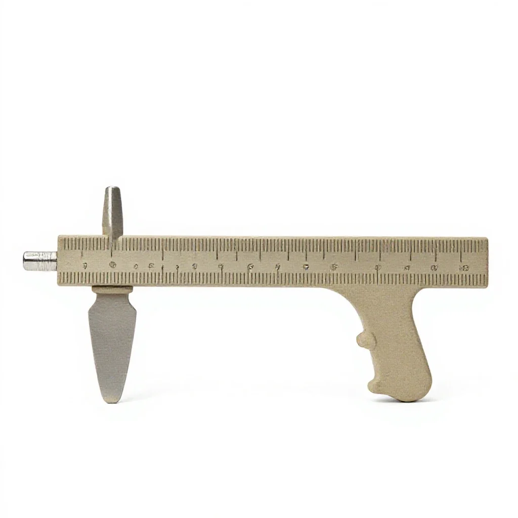 Marking gauge isolated on a white background