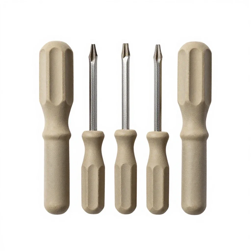 Set of screwdrivers isolated on a white background