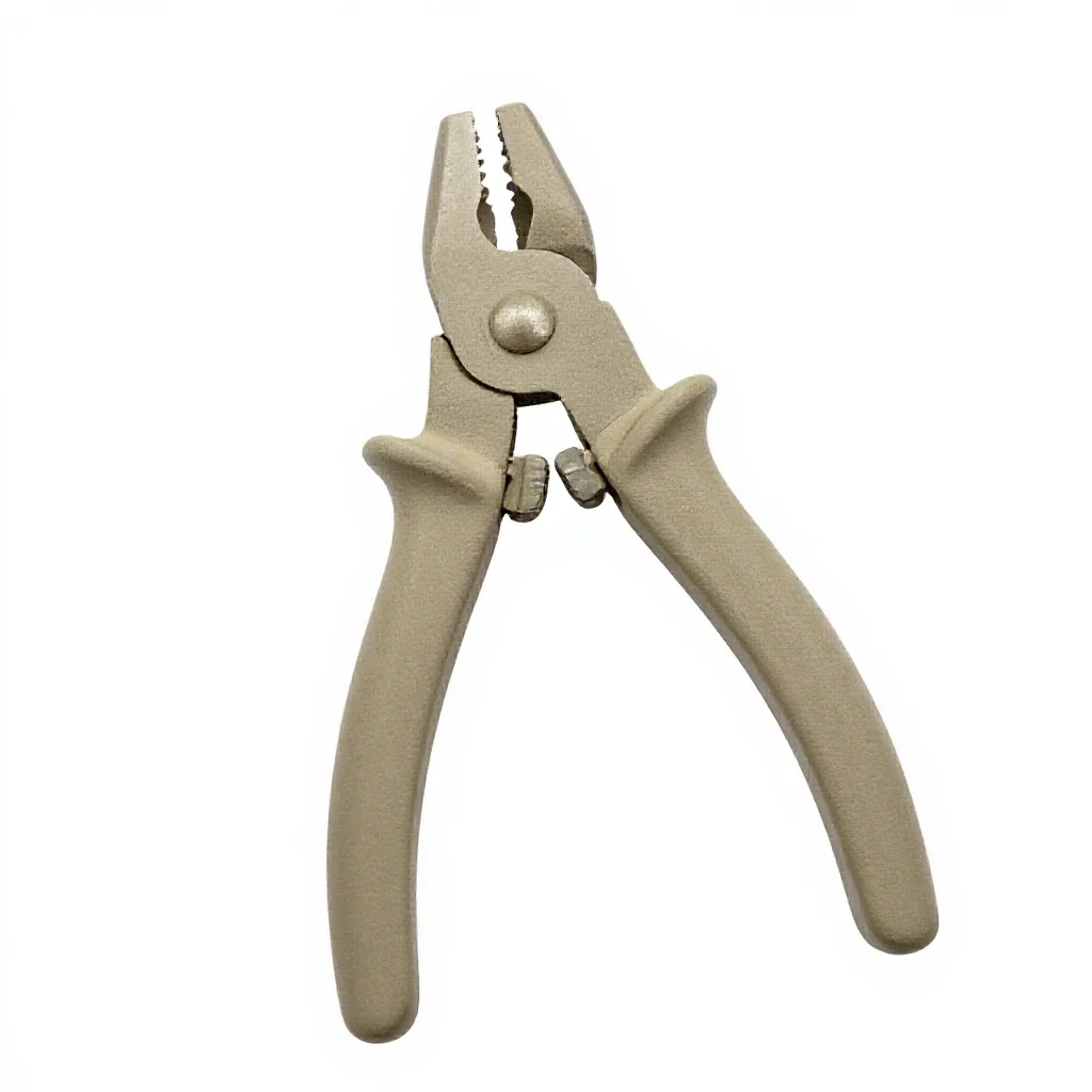 Wire stripper isolated on a white background