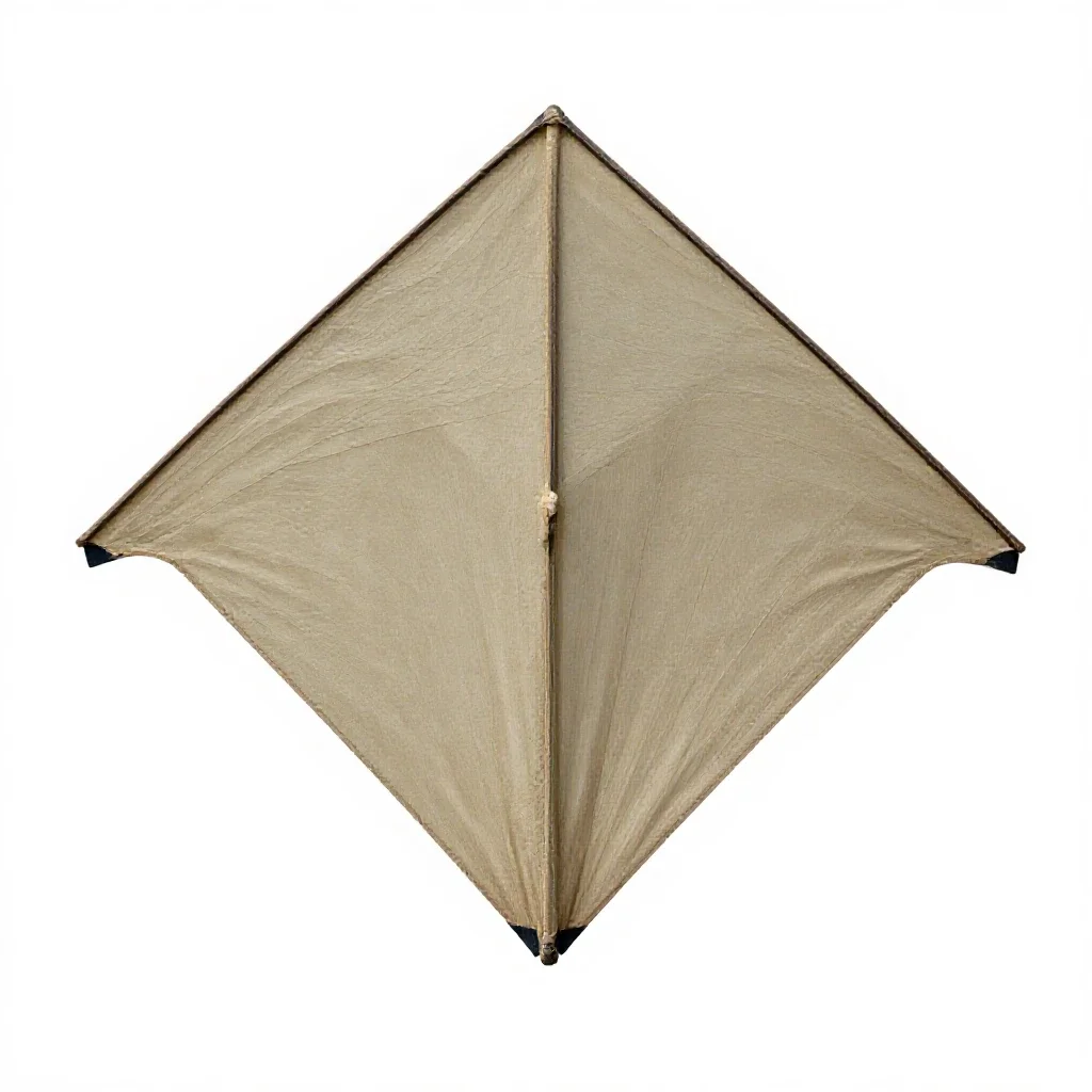 Kite isolated on a white background
