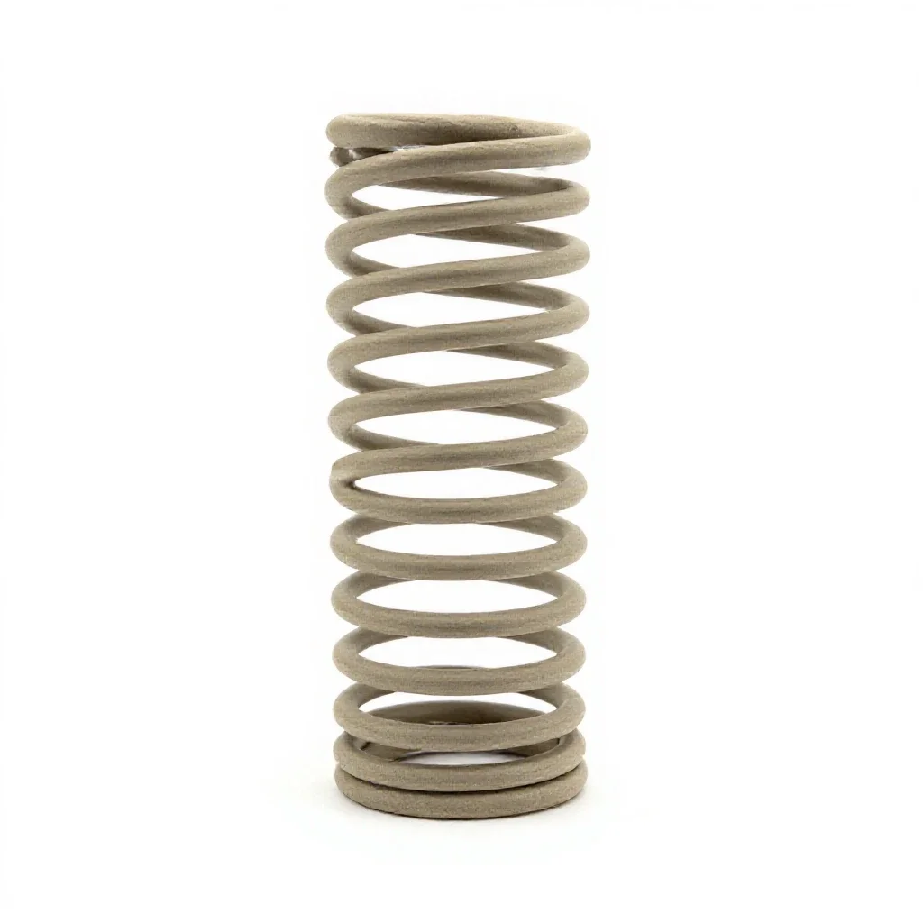 Slinky spring isolated on a white background