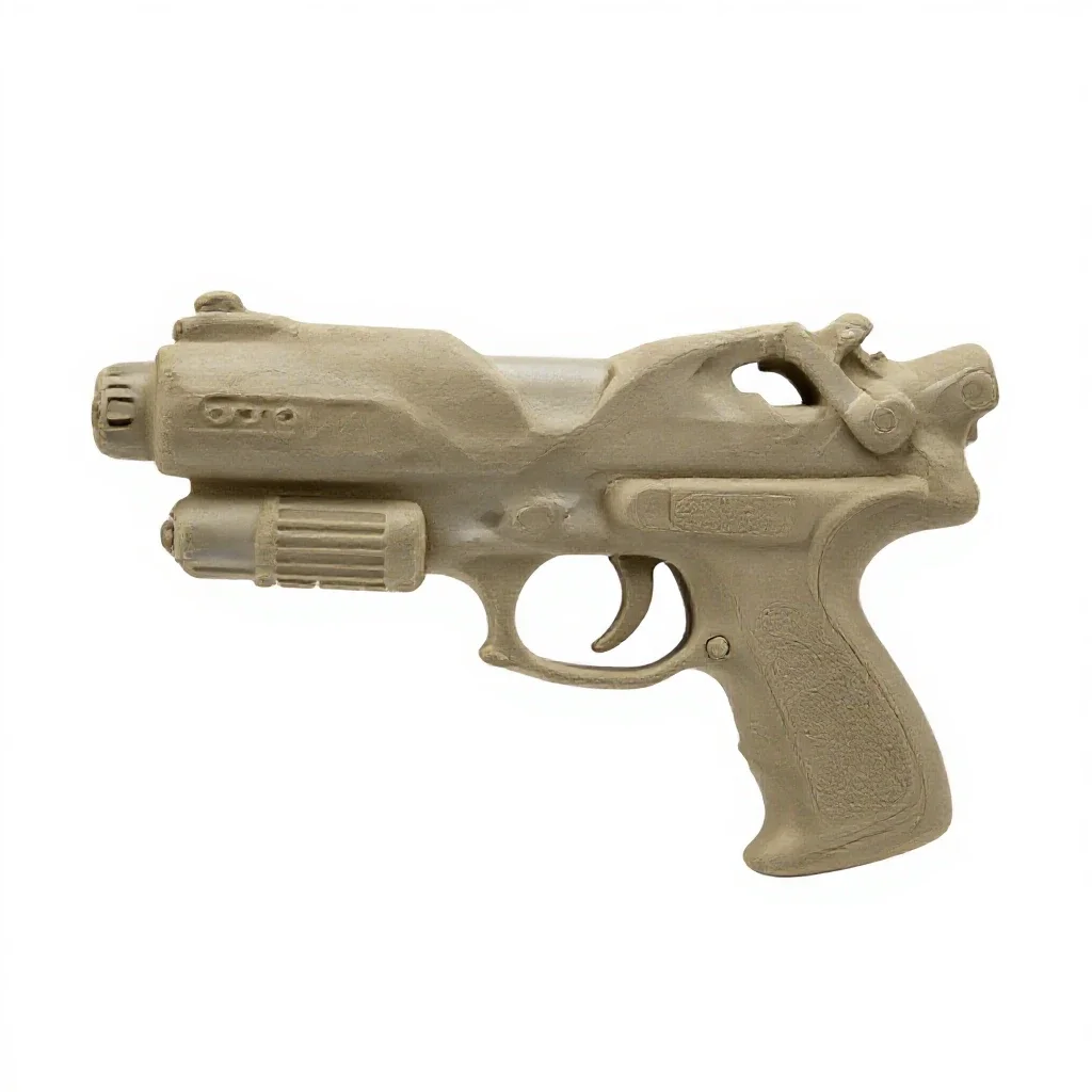Water gun isolated on a white background
