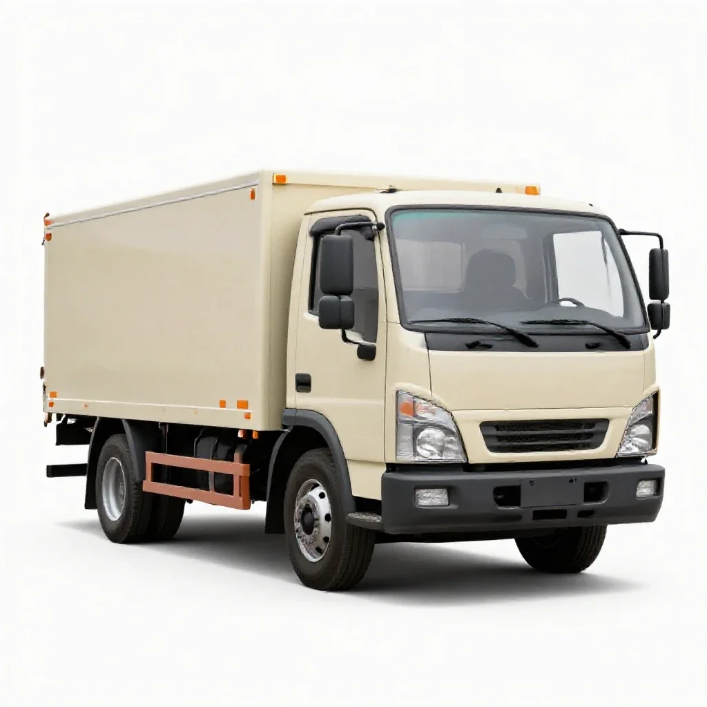 Tow truck isolated on a white background