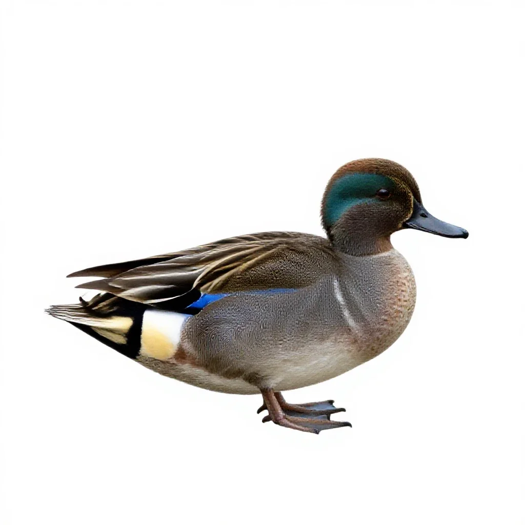 Bluewing isolated on a white background