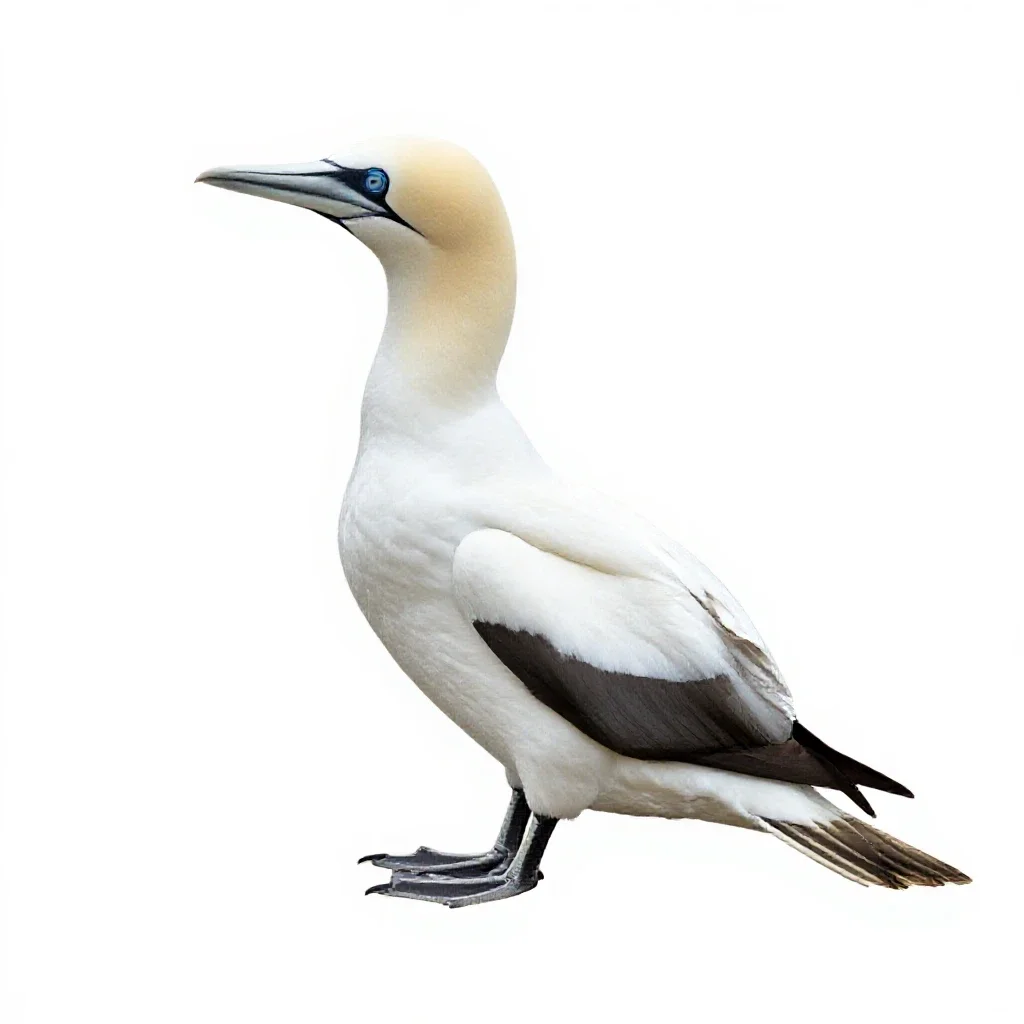 Booby isolated on a white background