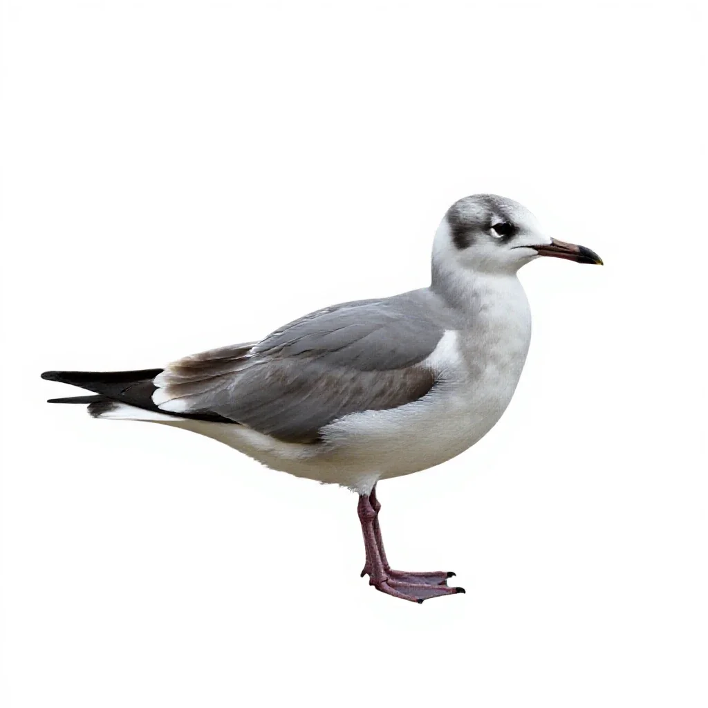 Larid isolated on a white background
