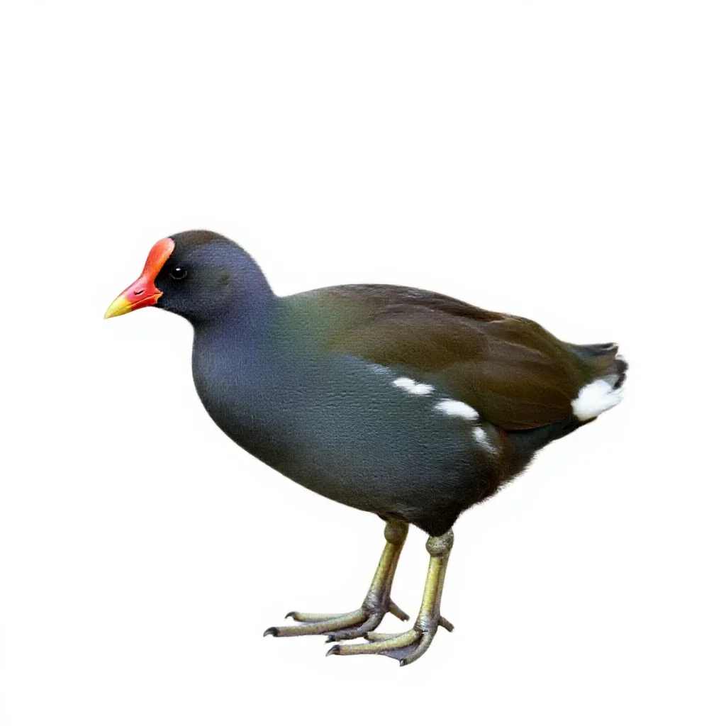 Notornis isolated on a white background