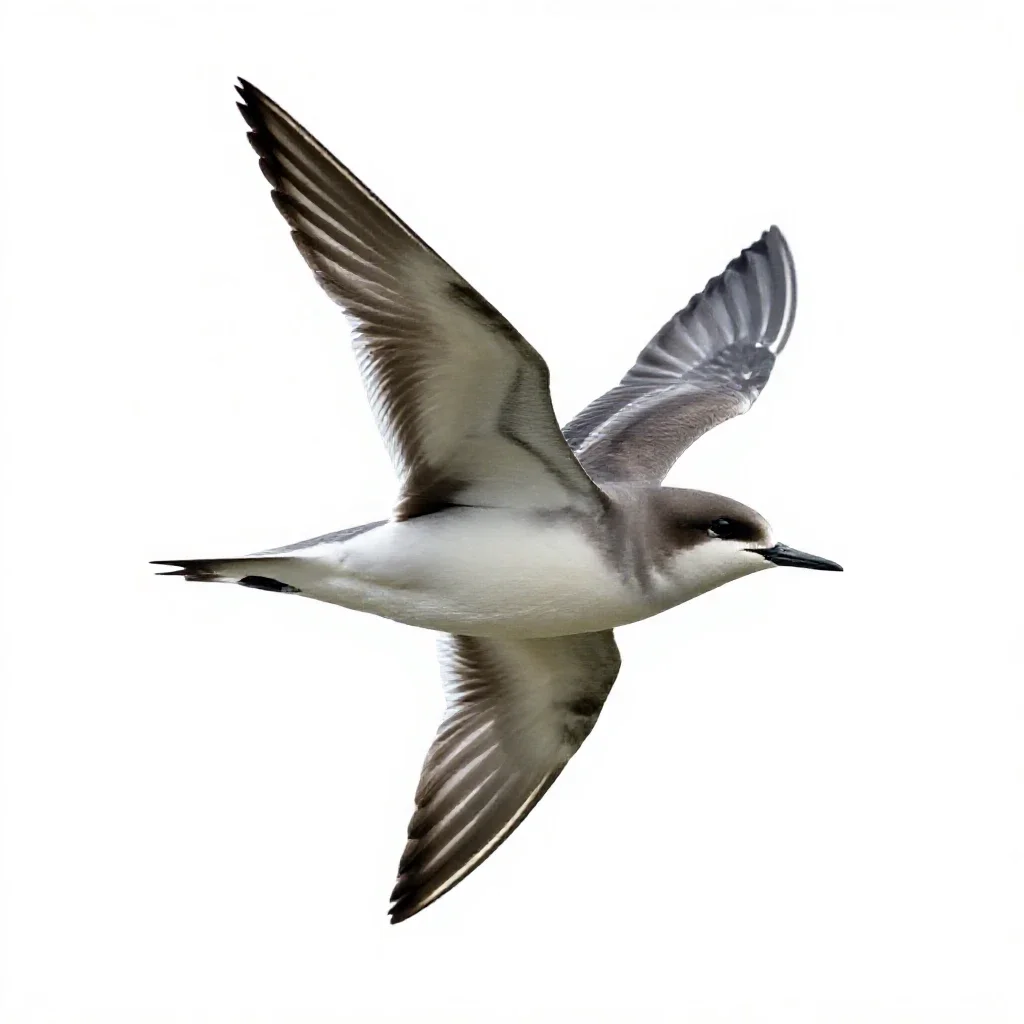 Petrel isolated on a white background