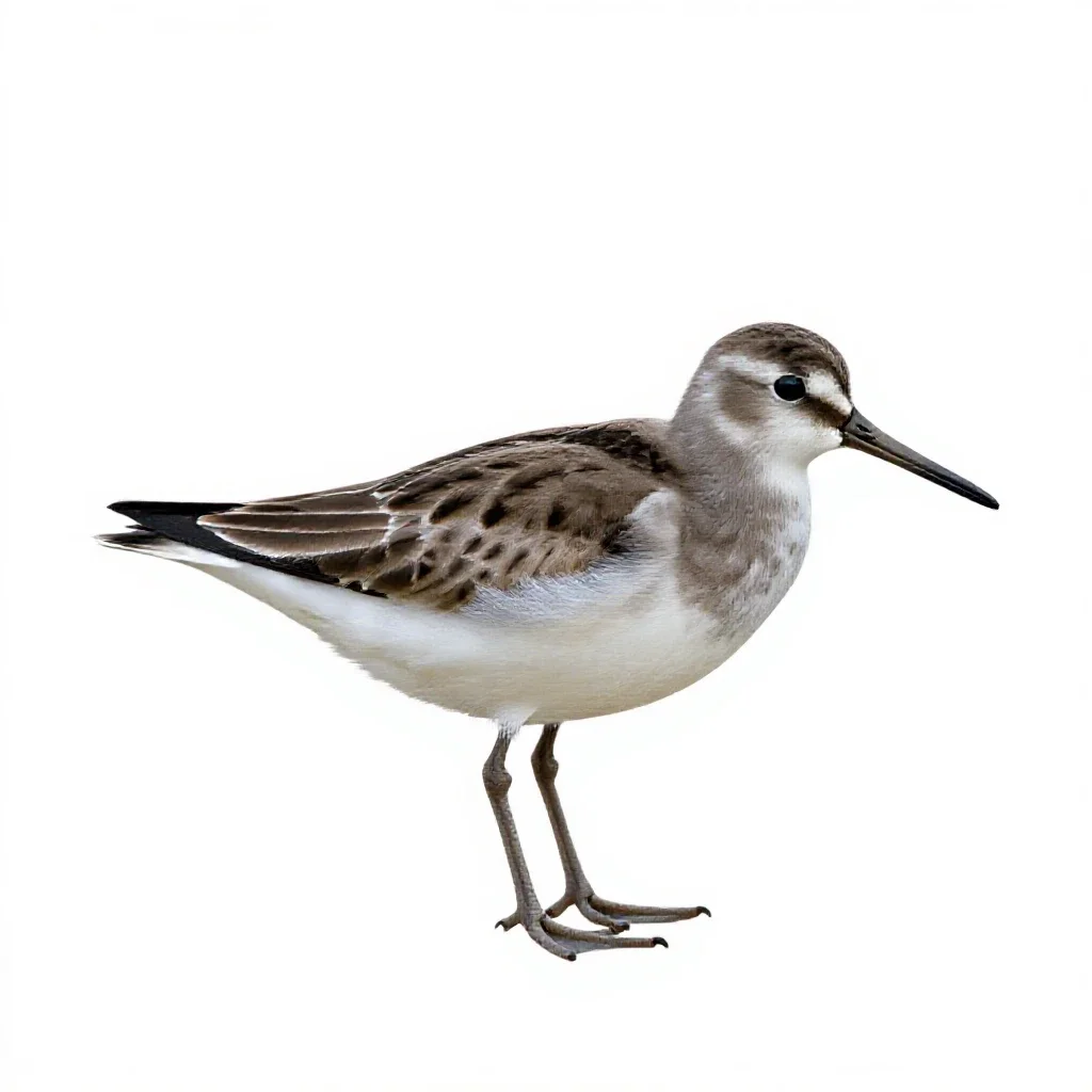 Phalarope isolated on a white background