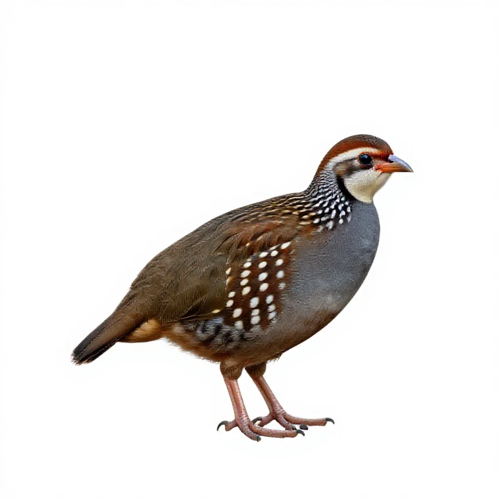 Plain wanderer isolated on a white background