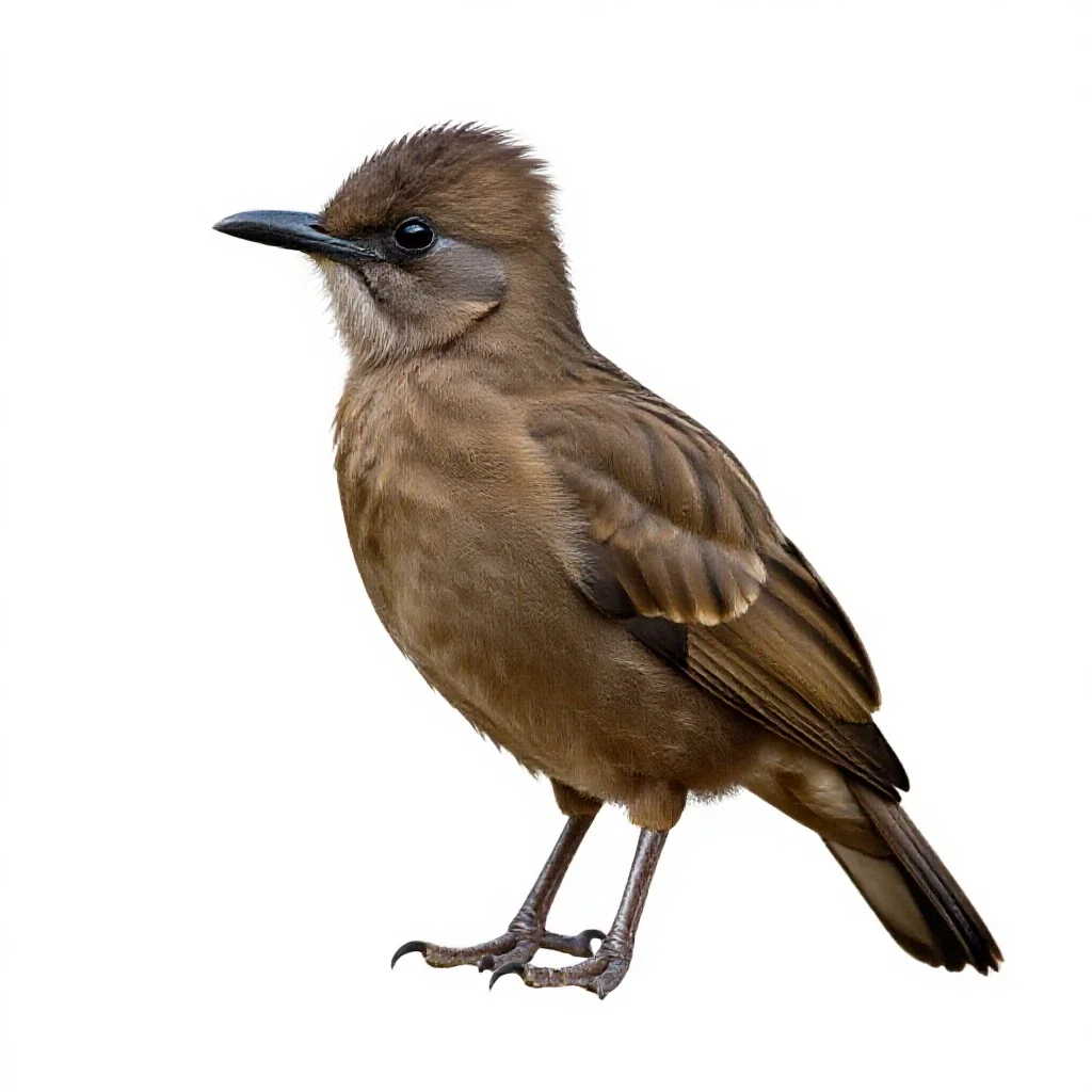 Puffbird isolated on a white background