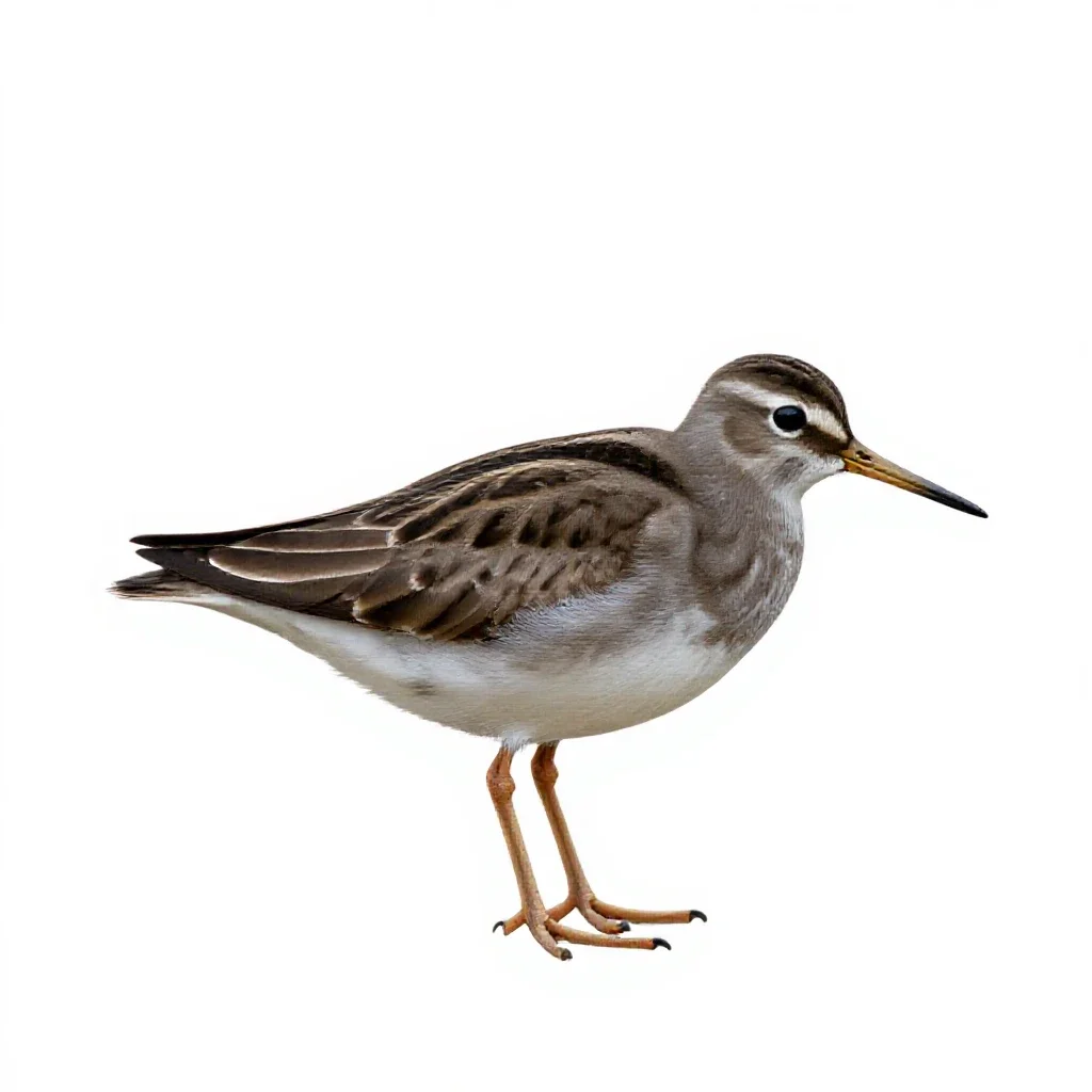Ruff isolated on a white background