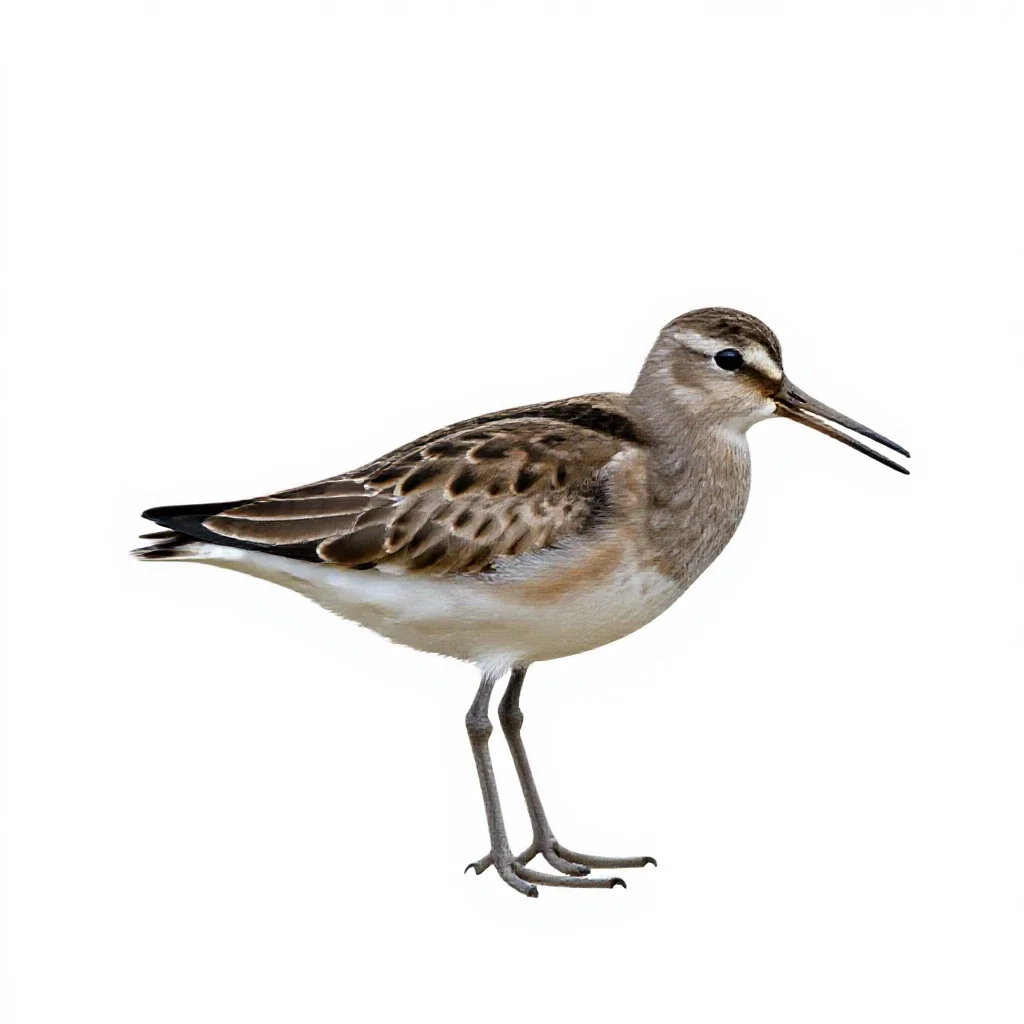 Tattler isolated on a white background