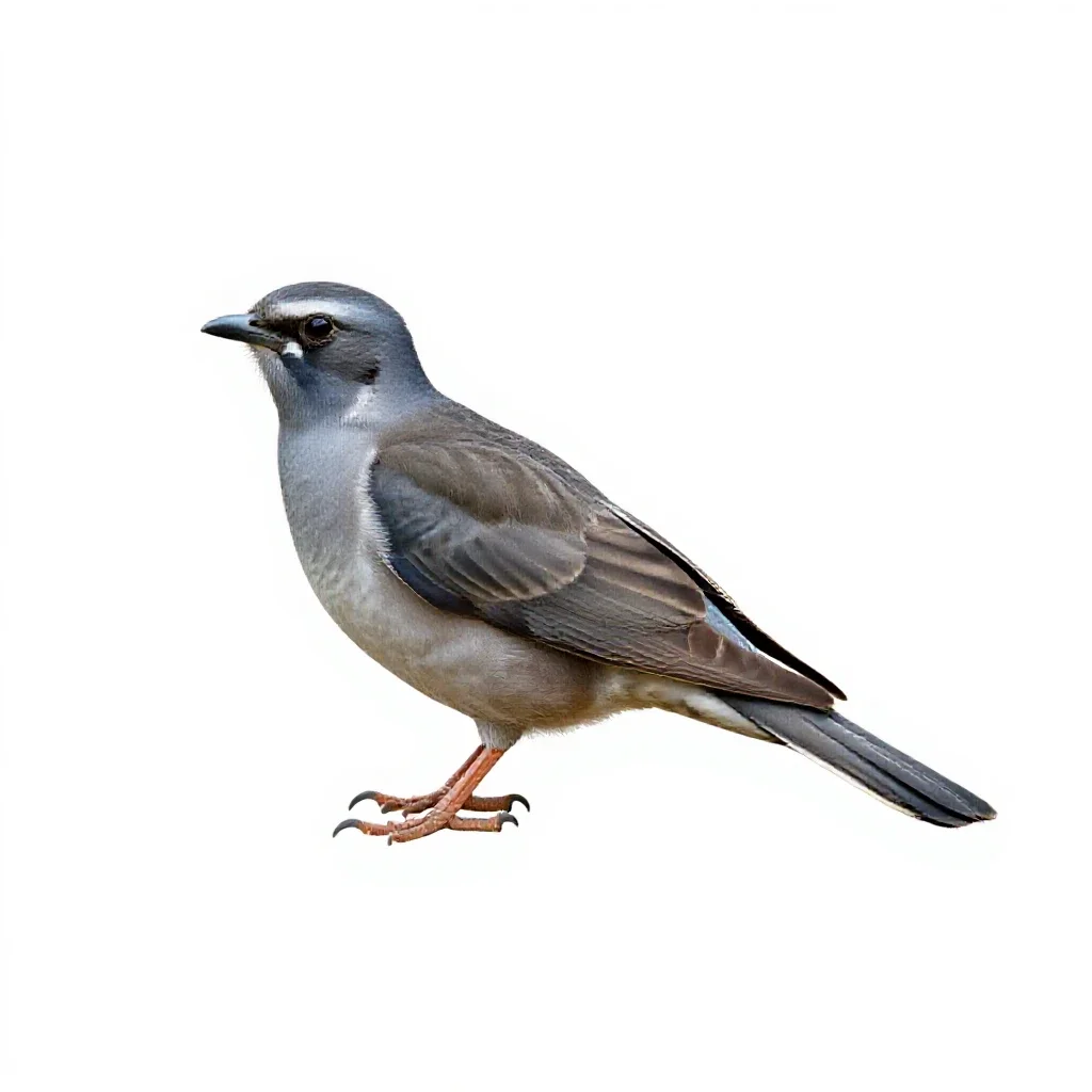 Trogon isolated on a white background