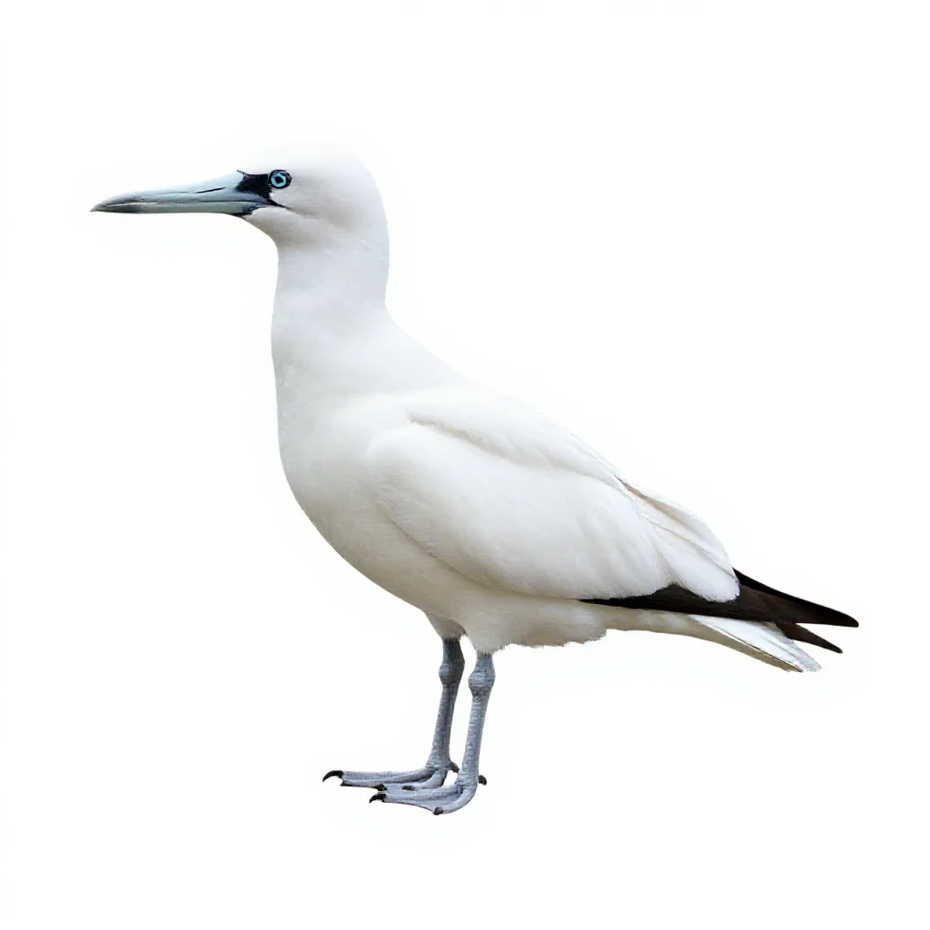 Tropic bird isolated on a white background