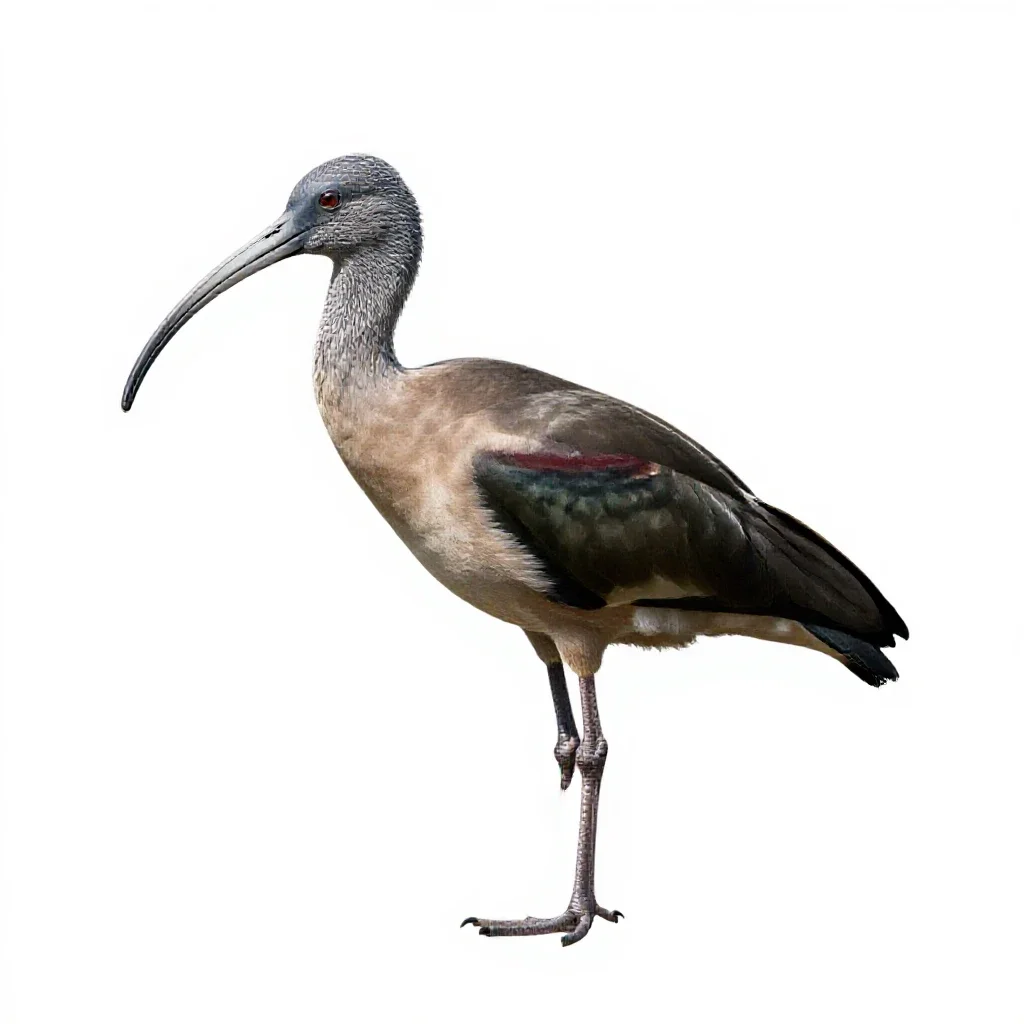 Ibis isolated on a white background