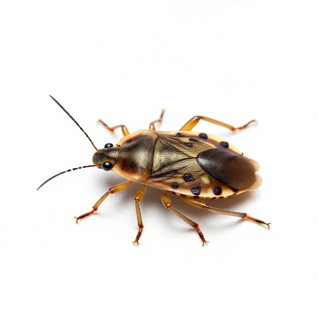Bedbug isolated on a white background