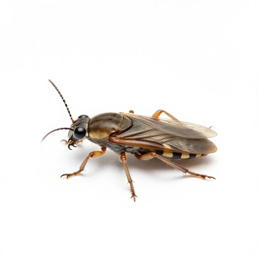 Bird louse isolated on a white background