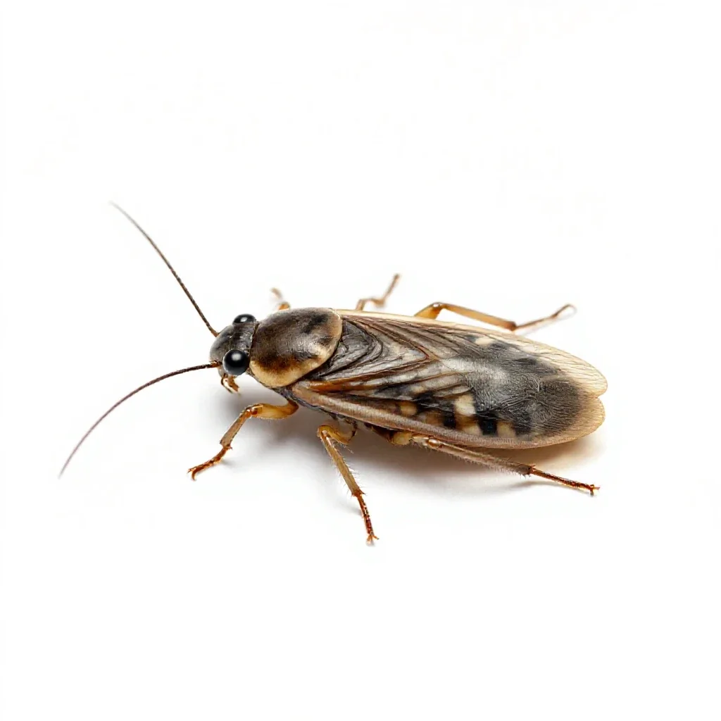 Body louse isolated on a white background