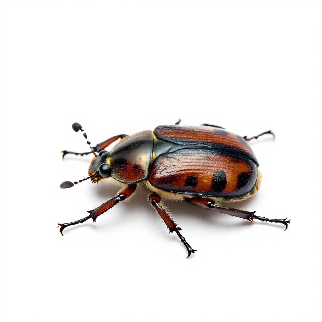Calosoma isolated on a white background