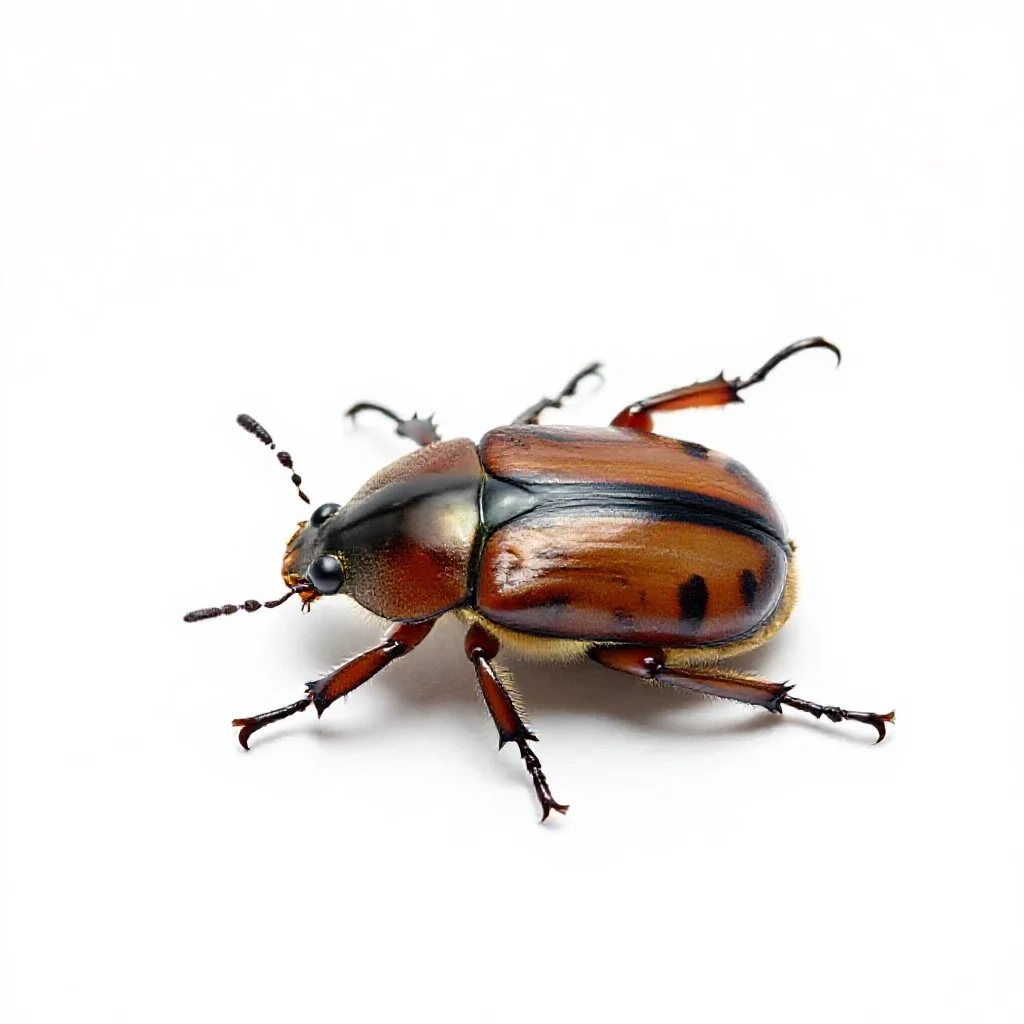 Click beetle isolated on a white background