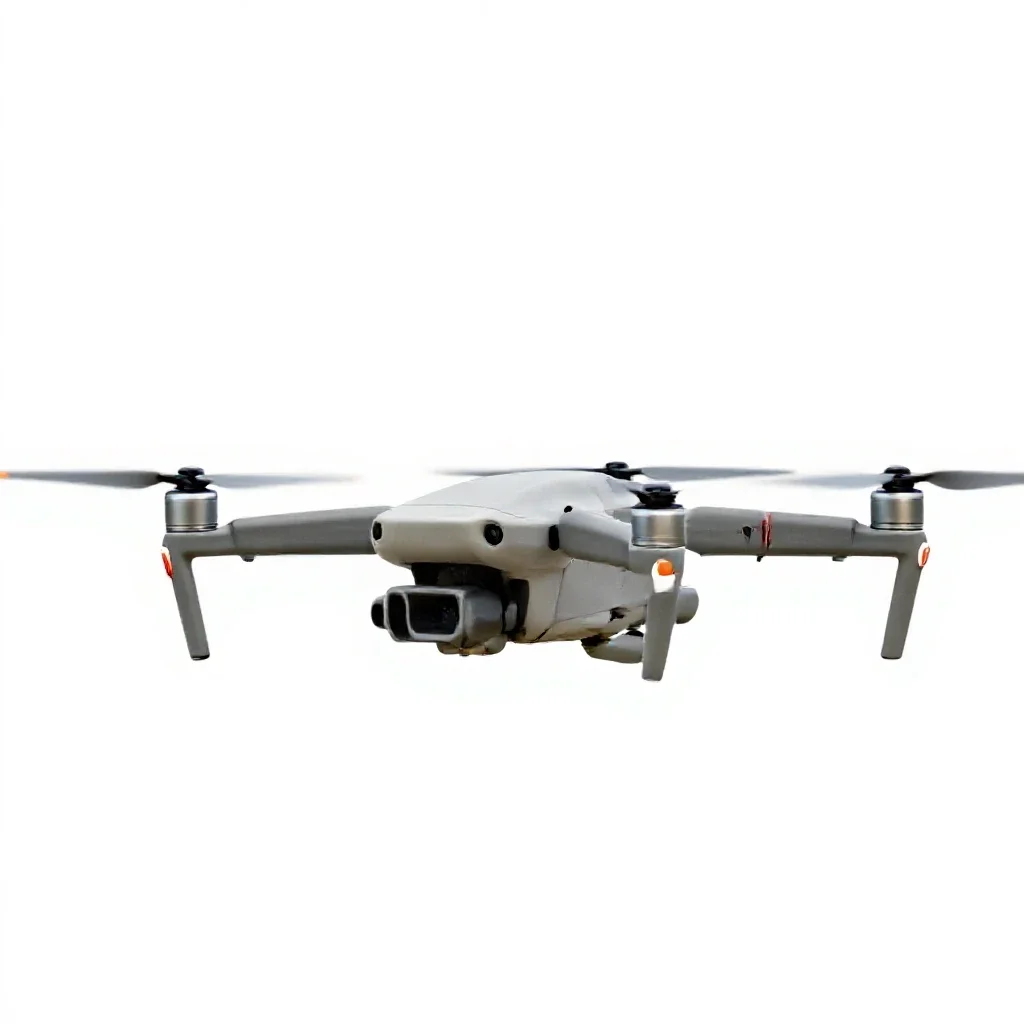 Drone isolated on a white background