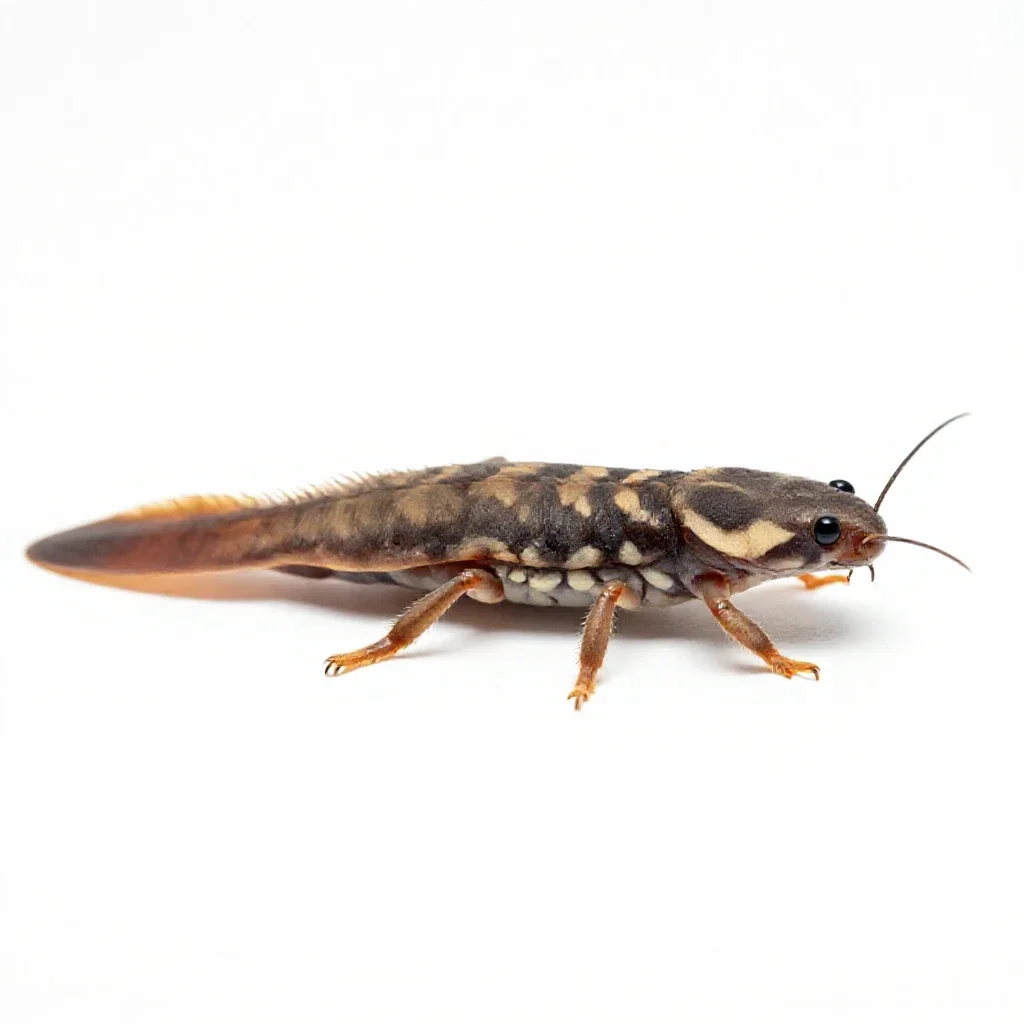 Firebrat isolated on a white background