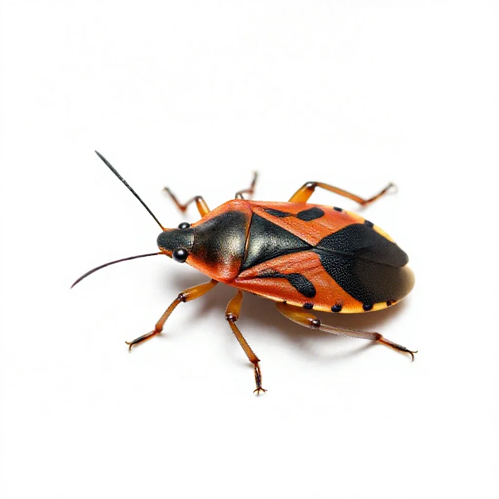 Firebug isolated on a white background