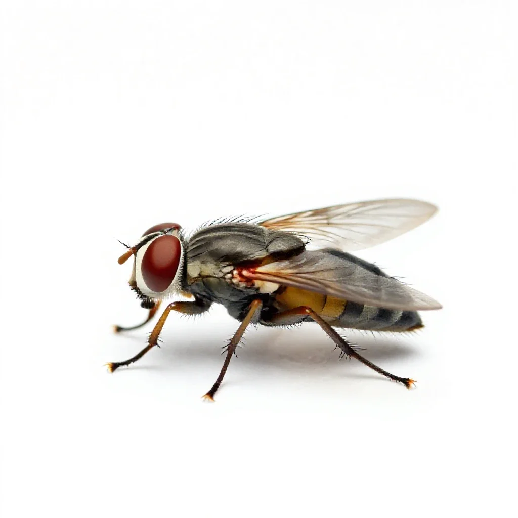 Gadfly isolated on a white background