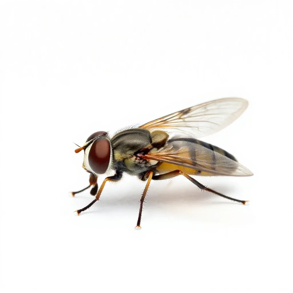 Gallfly isolated on a white background