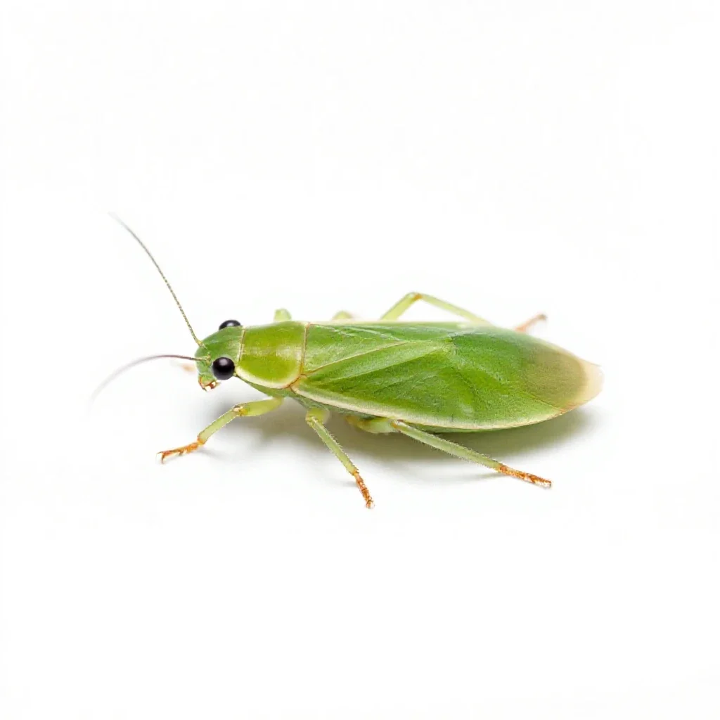 Greenfly isolated on a white background
