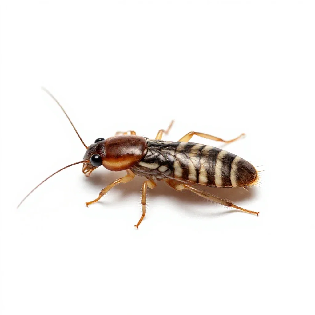 Head louse isolated on a white background