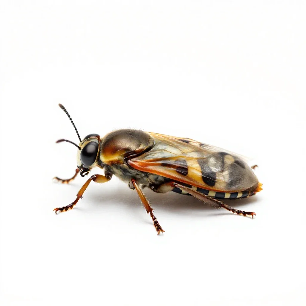 Holometabola isolated on a white background