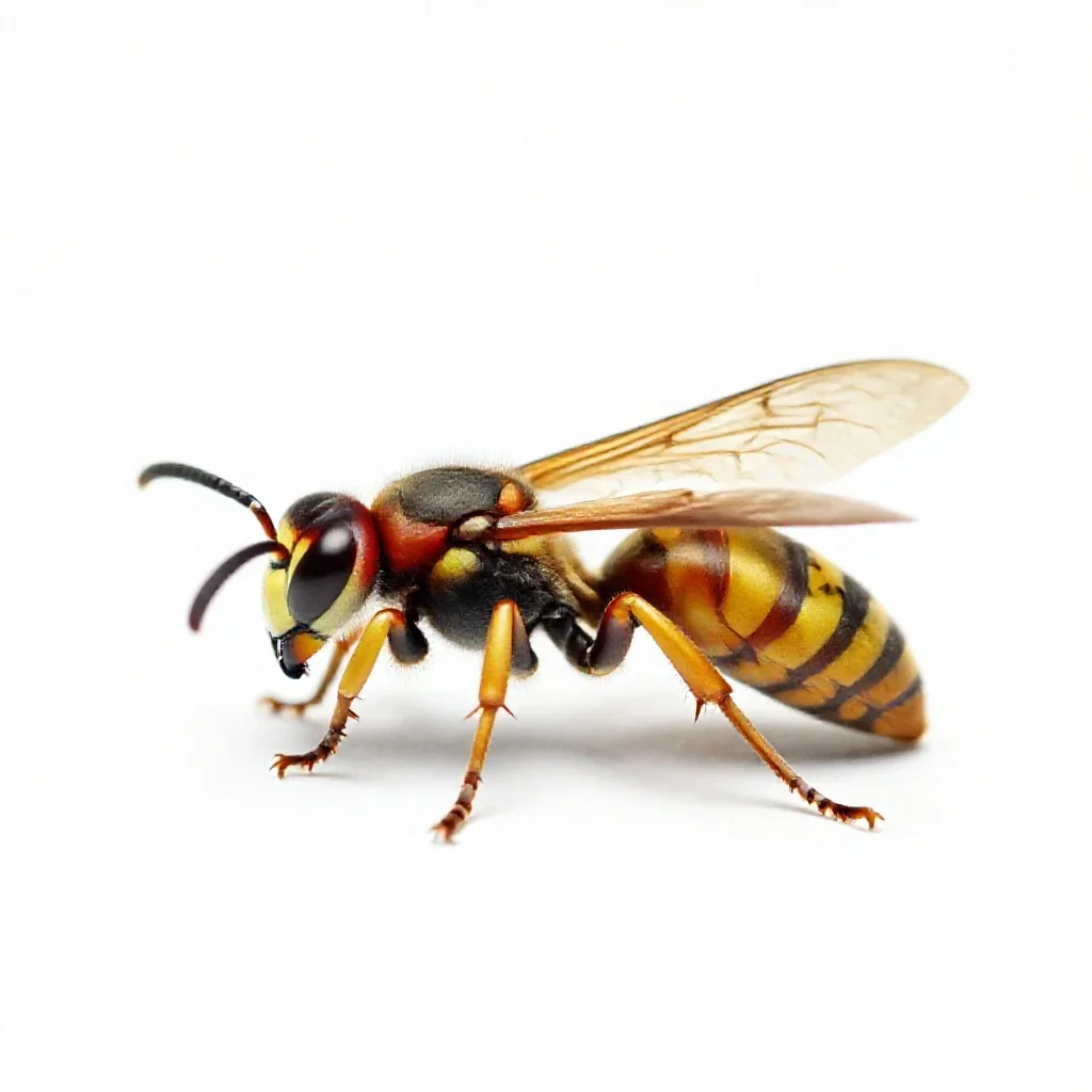 Hornet isolated on a white background