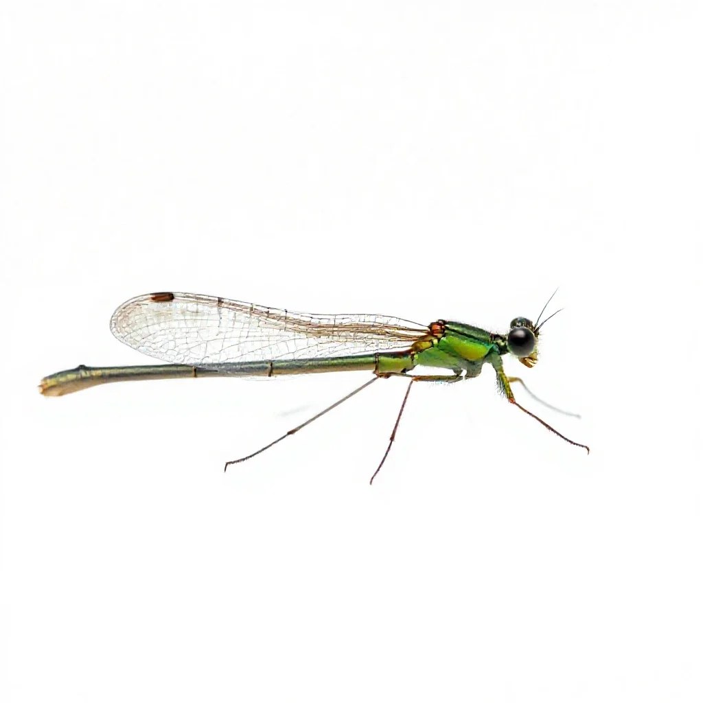 Lacewing isolated on a white background