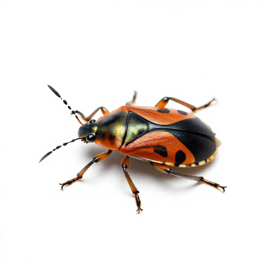 Lygaeid isolated on a white background