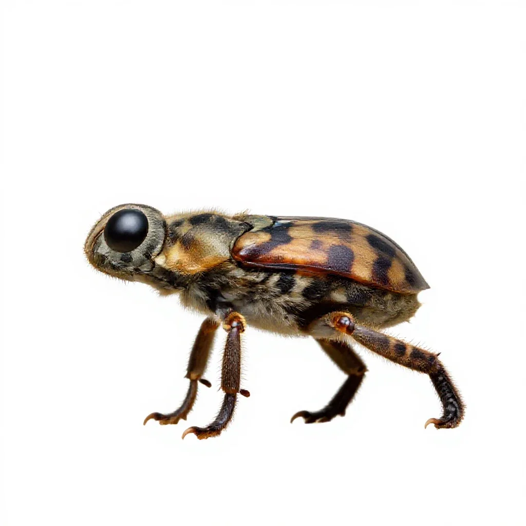 Lygus bug isolated on a white background