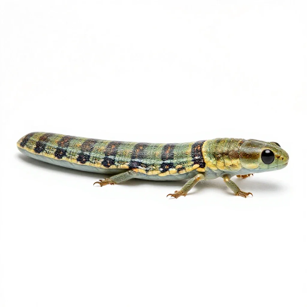 Lymantriid isolated on a white background