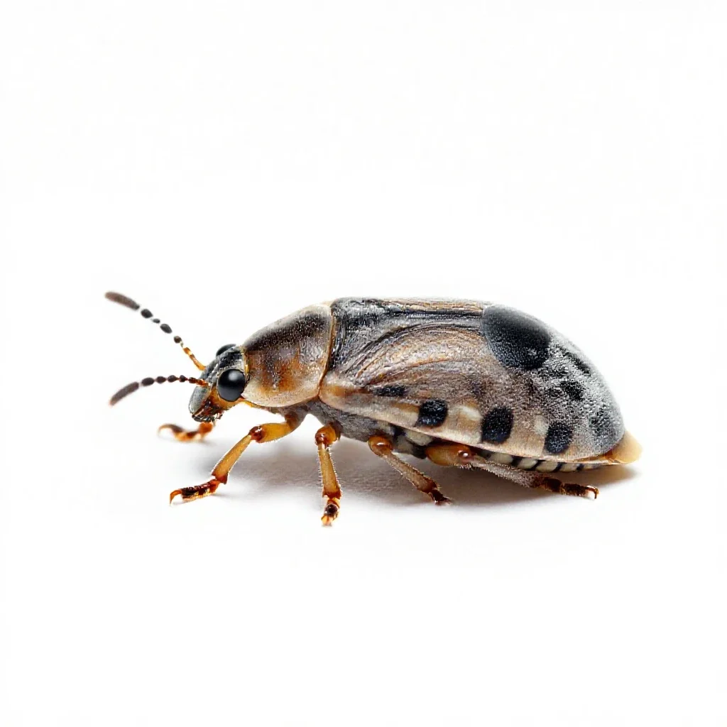 Mealybug isolated on a white background