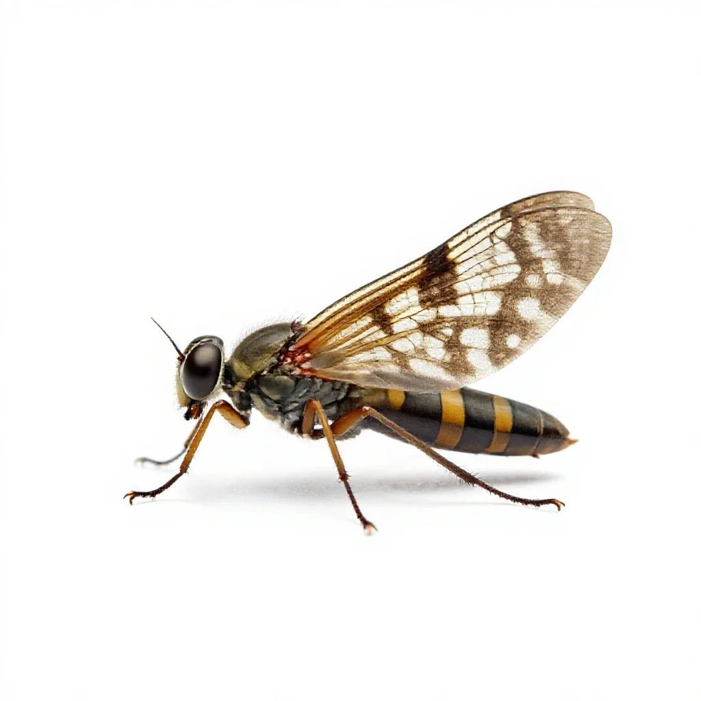 Neuropteron isolated on a white background