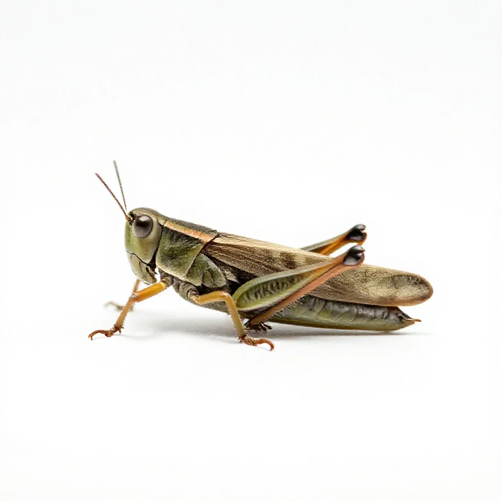 Plant hopper isolated on a white background